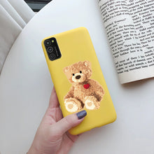 For Samsung Galaxy A41 Case Soft Painted Back Cover Silicone Phone Case For Samsung A41 Cases For Coque Samsung Galaxy A41 Cover
