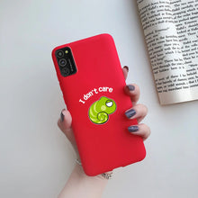 For Samsung Galaxy A41 Case Soft Painted Back Cover Silicone Phone Case For Samsung A41 Cases For Coque Samsung Galaxy A41 Cover