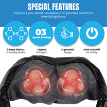 Pursonic 3D Shiatsu Heating Back and Neck Massager by Pursonic / Buddify
