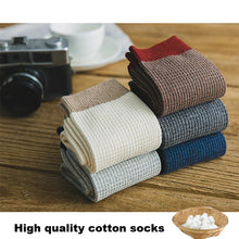 2023 Autumn Winter New High Quality Organic Cotton Harajuku Happy Men Socks Compression Sock Men's Business Dress Long Sock Gift by ZYCSNH