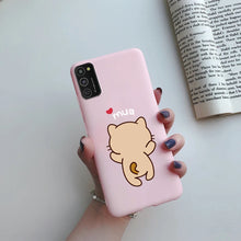 For Samsung Galaxy A41 Case Soft Painted Back Cover Silicone Phone Case For Samsung A41 Cases For Coque Samsung Galaxy A41 Cover