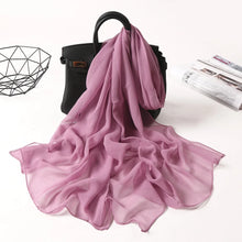 2023 New Fashion Spring/Summer Women solid Headband Beach Silk Scarf Shawls Female Long Wraps Panama Beach Sunscreen Hijab by RUNMEIFA