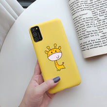 For Samsung Galaxy A41 Case Soft Painted Back Cover Silicone Phone Case For Samsung A41 Cases For Coque Samsung Galaxy A41 Cover