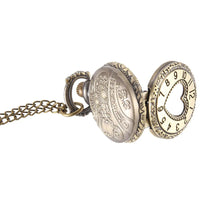 Hollow Heart Pocket Watch by Infinite Steampunk