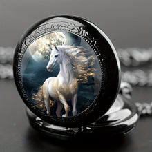 Horse Pendant Quartz Pocket Watch by Infinite Steampunk / Buddify