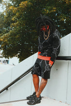 FS Intarsia Hearts Shorts (Black) by Fly Supply Co / Buddify