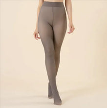 Women's Warm Sheer Look Leggings – Faux Transparent One-Word Crotch Pantyhose by ZenDrop Shipping