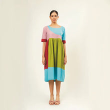 JESS PANELLED DRESS by Bethikal