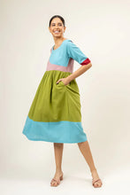 JESS PANELLED DRESS by Bethikal