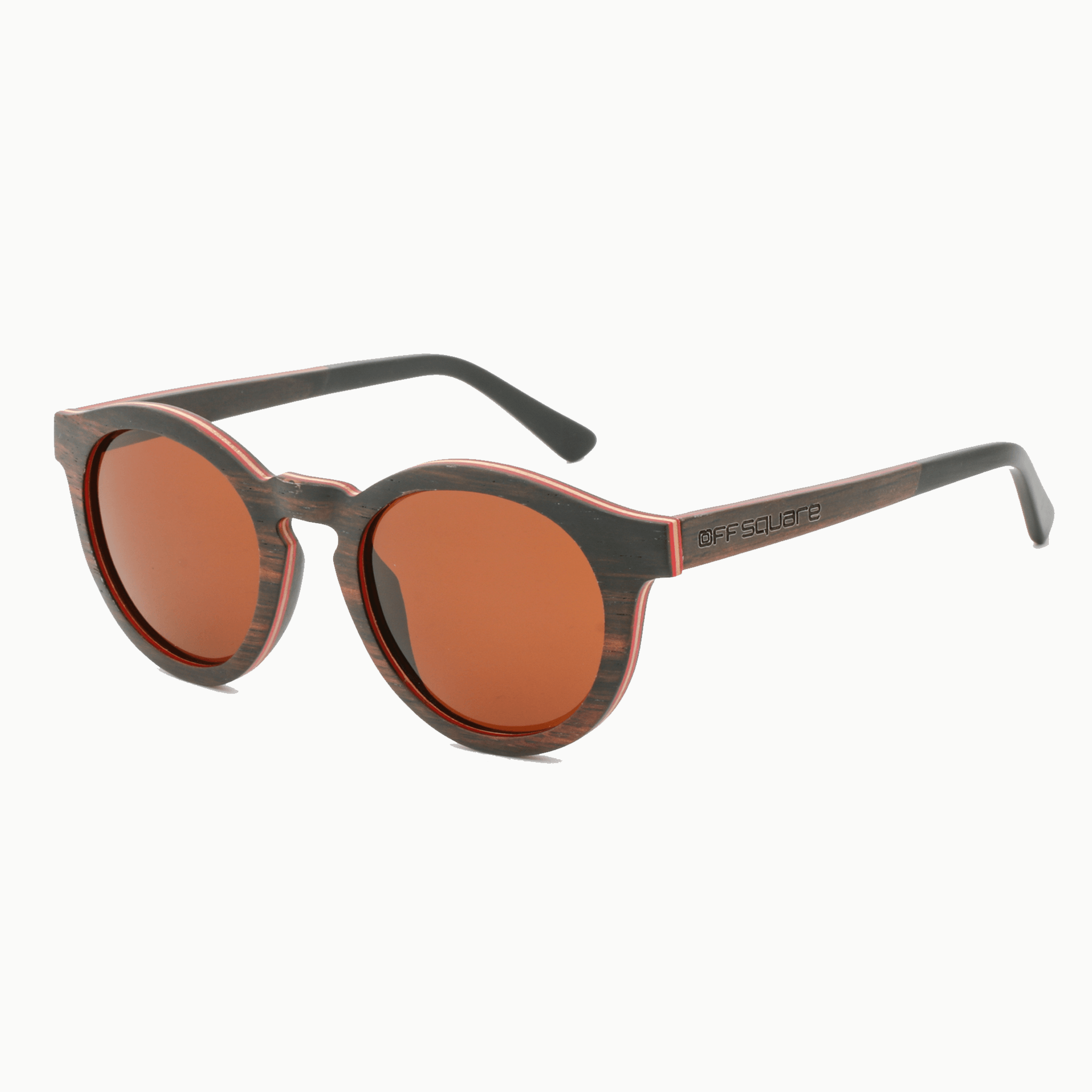 Varial Recycled Skateboard Deck Dark Brown by offsquareofficial / Buddify