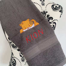 Cat Towels - Kitten / Cat Towel - Personalised by Cool Beans Embroidery & Personalisation