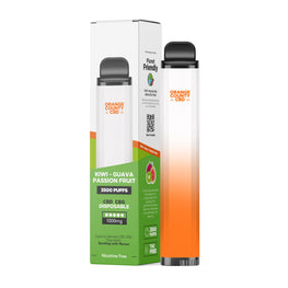 Kiwi - Guava & Passion Fruit 3500 Puff - CBD/CBG (1000mg) by Orange County CBD