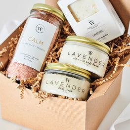 Calming Lavender Gift Set by Earth Elements Soapworks