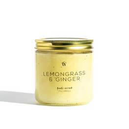 LEMONGRASS + GINGER BODY SCRUB by Earth Elements Soapworks