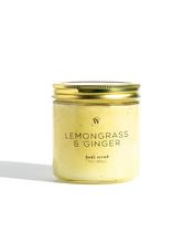LEMONGRASS + GINGER BODY SCRUB by Earth Elements Soapworks