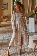 Love Story Smocked Off Shoulder Dress by ELF / Buddify