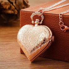 Love Heart Pocket Watch by Infinite Steampunk / Buddify