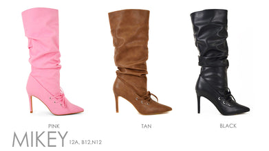 Mikey women's Pointy Boots by So Me Styles / Buddify