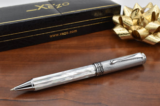 Maestro® Oceanic White Mother of Pearl Ballpoint Pen - Chrome Cap