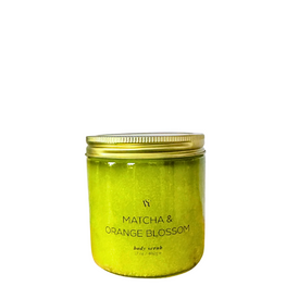 MATCHA ORANGE BLOSSOM BODY SCRUB by Earth Elements Soapworks