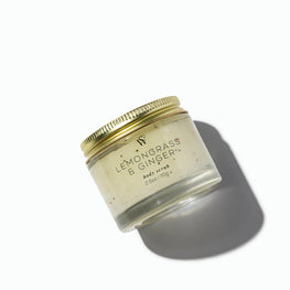 LEMONGRASS + GINGER BODY SCRUB by Earth Elements Soapworks