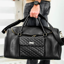 Monaco Travel Bag | Ebony Black by Luli Bebé / Buddify