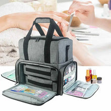 Double Layer Nail Polish Organizer and Storage Case by Cartfind / Temu