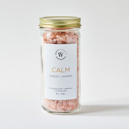 CALM Neroli Jasmine Bath Salts by Earth Elements Soapworks