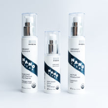 3-Step System Skincare Serum, Face Cleanse, Shave Serum by NANO CLEAR / Buddify