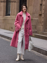 Luxury Eco-Friendly Long Fur Coat for Women by Zopi Dropshipping