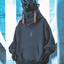 Autumn and Winter Oversize Hoodie by Jiye Heavy Industry
