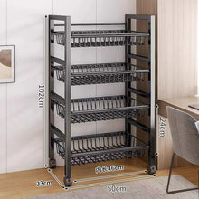Multi-Layer Kitchen Storage Rack for Vegetables & More by Zopi Dropshipping