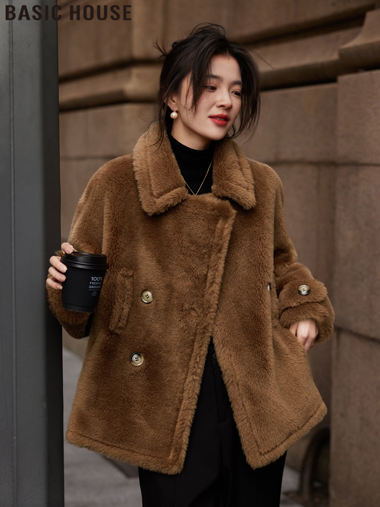 Luxury Eco-Friendly Furry Coat for Winter by Zopi Dropshipping