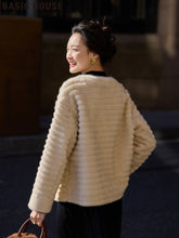 Eco-Friendly Plush Fur Short Coat for Women by Zopi Dropshipping