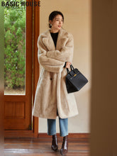 Luxury Eco-Friendly Long Fur Coat for Women by Zopi Dropshipping