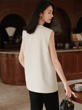 Asymmetrical Sleeveless Vest Top for Summer 2025 by ZenDrop Shipping