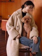 Luxury Eco-Friendly Long Fur Coat for Women by Zopi Dropshipping