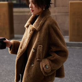 Luxury Eco-Friendly Faux Fur Winter Coat by Zopi Dropshipping