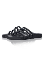 Castaway Leather Slides (Sz. 5.5 & 6.5) by ELF / Buddify