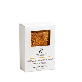 BERGAMOT + SWEET ORANGE WITH ANNATTO SOAP by Earth Elements Soapworks