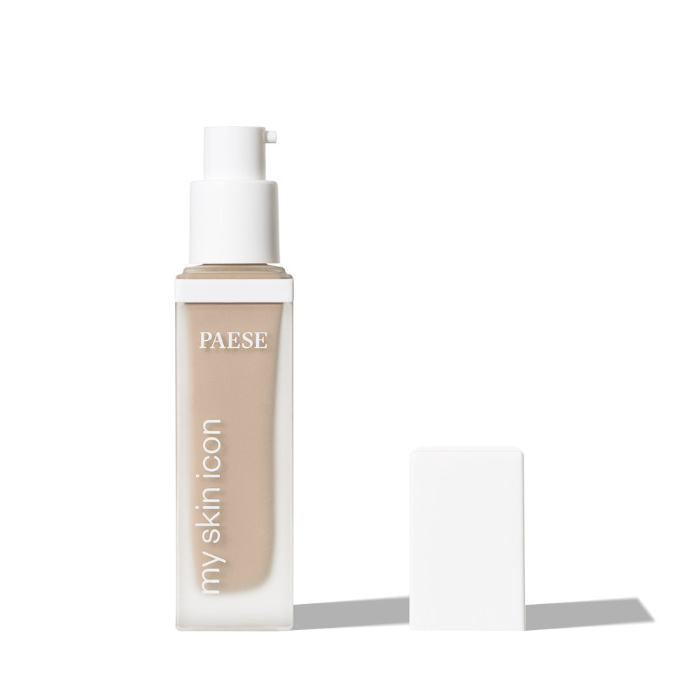 PAESE | My Skin Icon Mattifying Foundation with Satin Finish | 1.12 fl oz