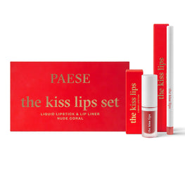 The Kiss Lips Gift Set Liquid Lipstick & Lip Liner