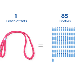 BetterLeash - 100% Fairtrade Recycled Ocean Bound Plastic Dog Leash by BetterBone / Buddify