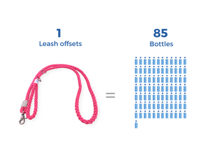BetterLeash - 100% Fairtrade Recycled Ocean Bound Plastic Dog Leash by BetterBone / Buddify