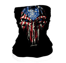 Punisher Red White and Blue Gaiter by StonerDays / Buddify