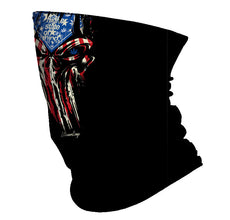 Punisher Red White and Blue Gaiter by StonerDays / Buddify