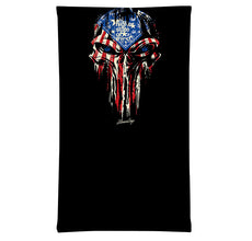 Punisher Red White and Blue Gaiter by StonerDays / Buddify