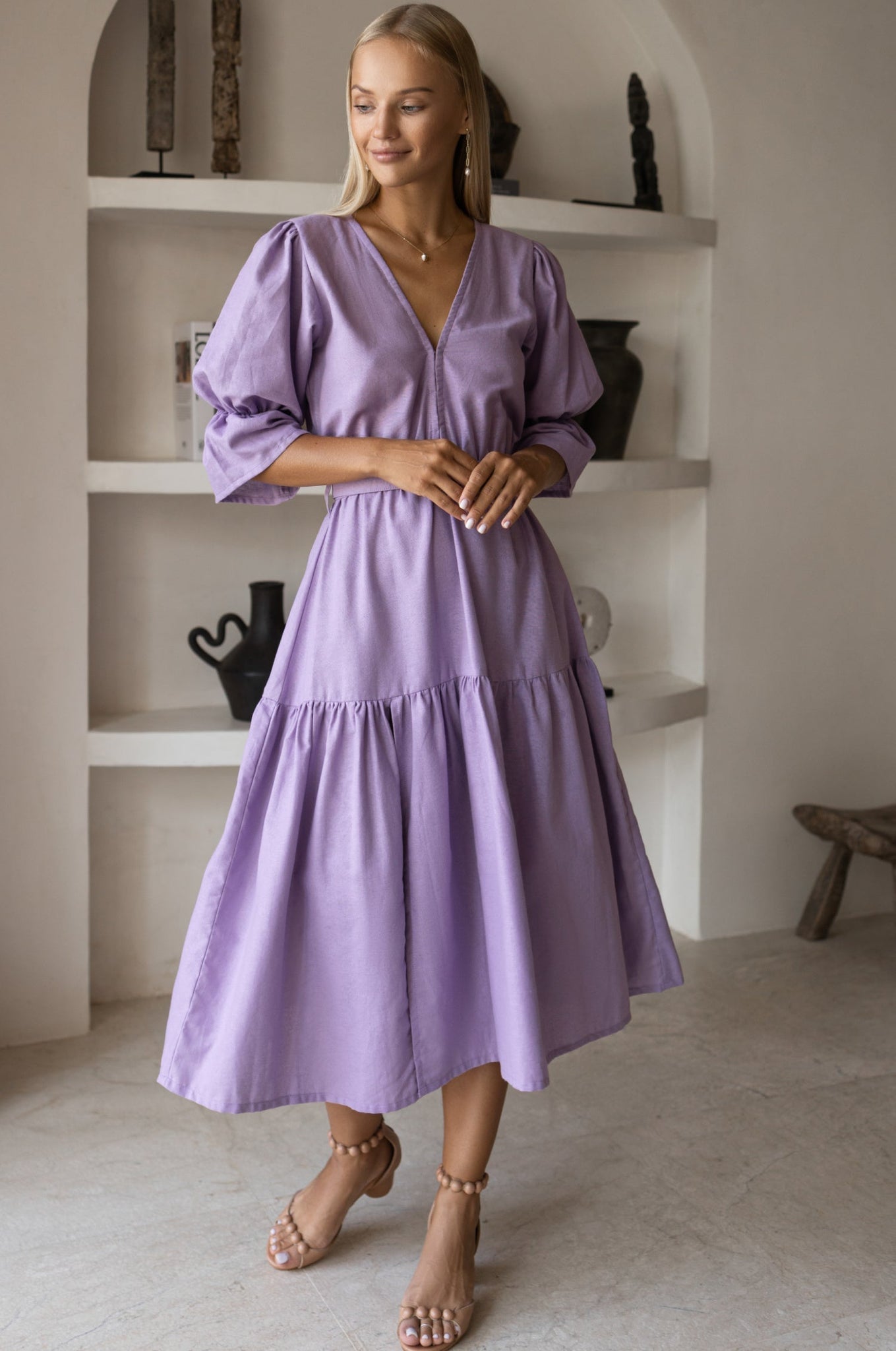 Peony Midi Dress by ELF / Buddify