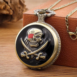 Punk Pirate Pocket Watch by Infinite Steampunk / Buddify