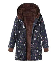 Winter Retro Hooded Cashmere Jacket for Women by ZenDrop Shipping